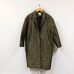 H&M Leopard Print Coat